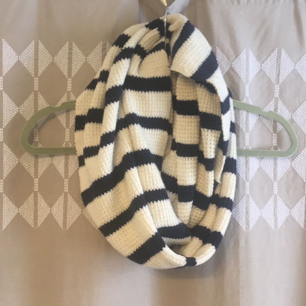 Wool blend infinity scarf